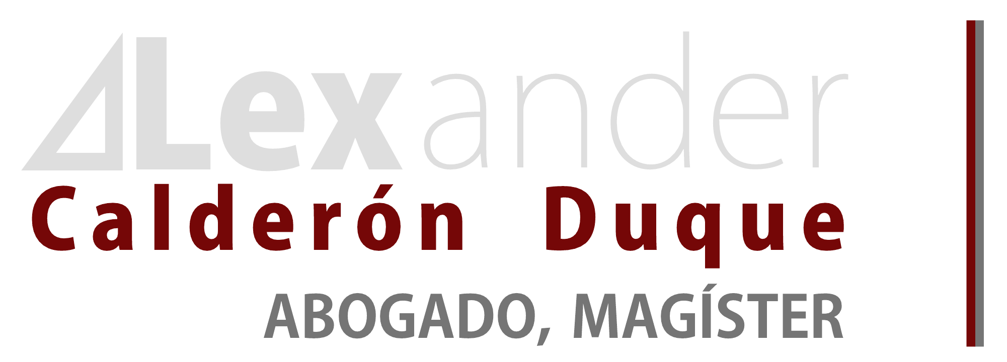 Alexander Calderón Duque - Abogado